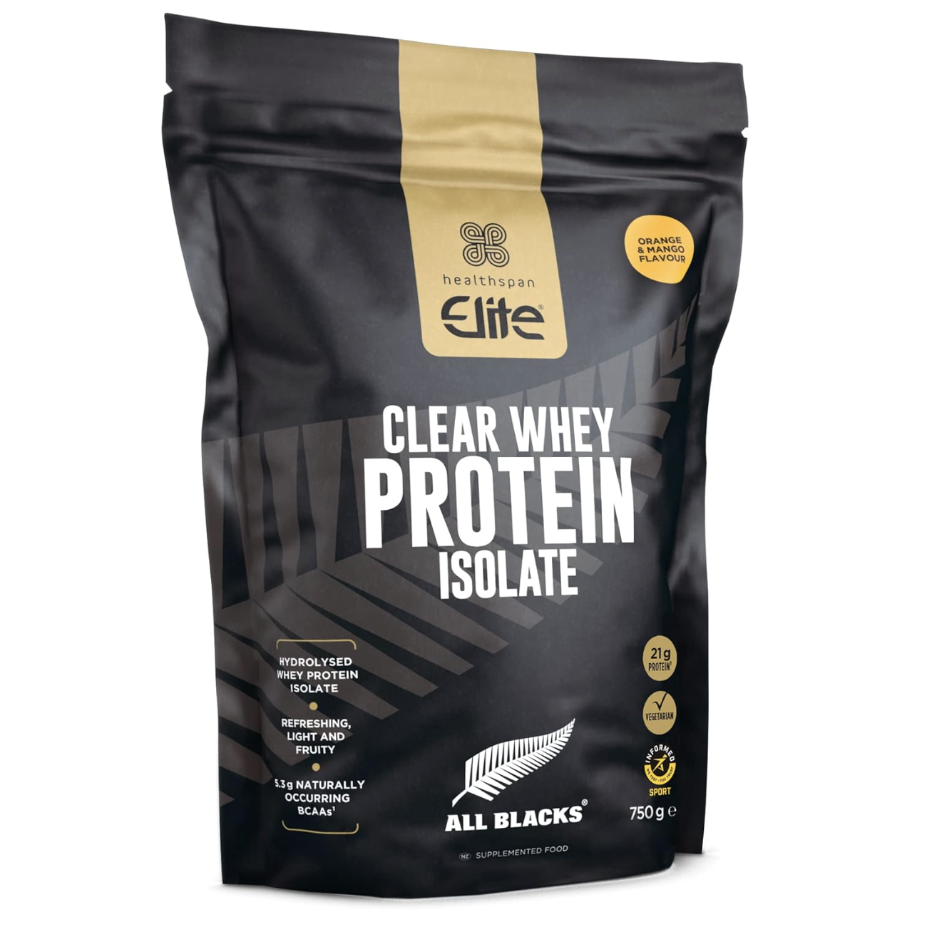 Healthspan All Blacks Clear Whey Protein Isolate
